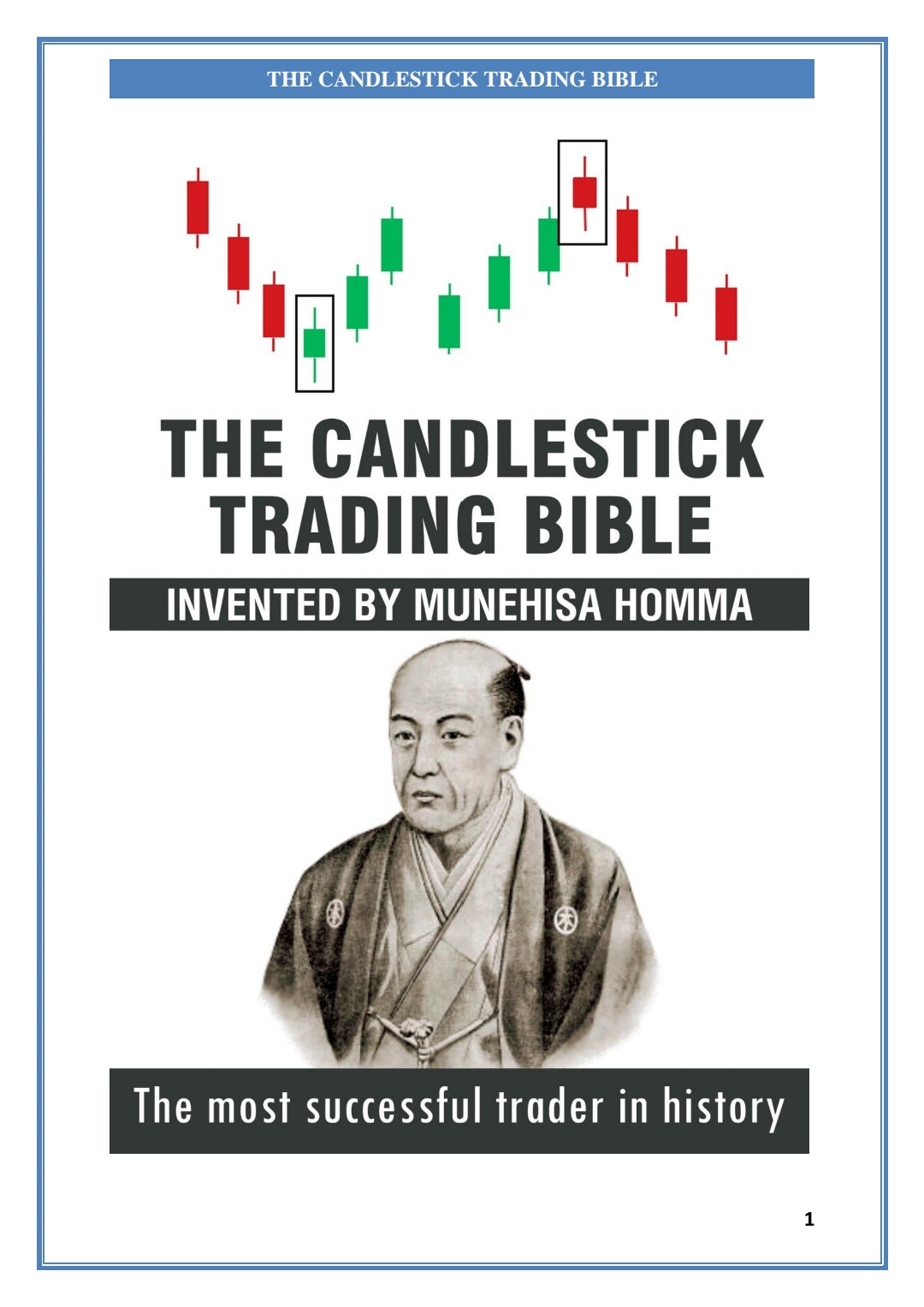 THE CANDLE STICK TRADING BIBLE